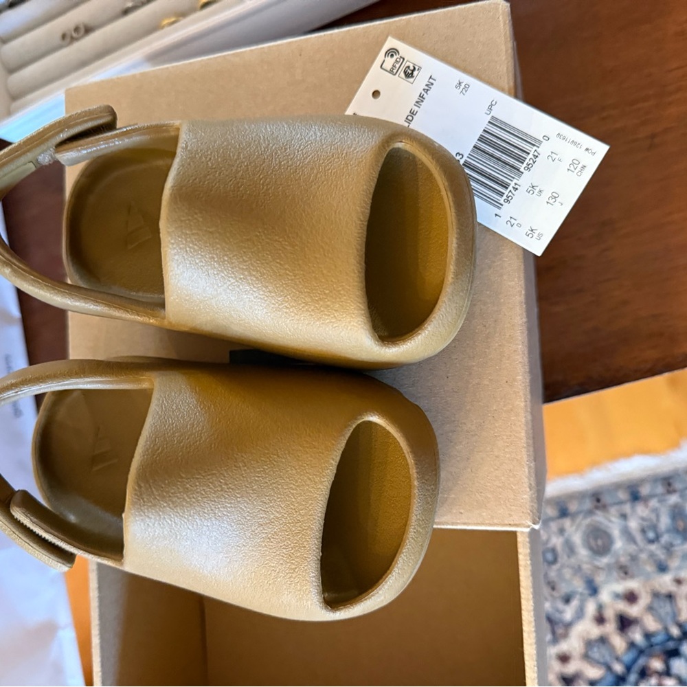 adidas Kids Gold Sandals